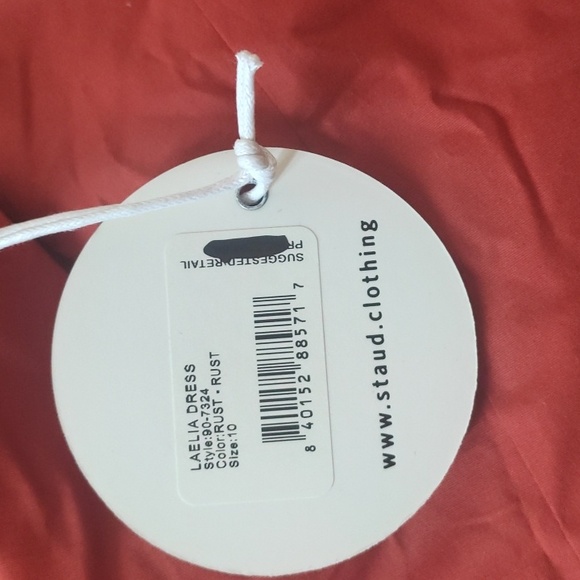 Staud Scoop Neck Mini Dress - Picture 4 of 4